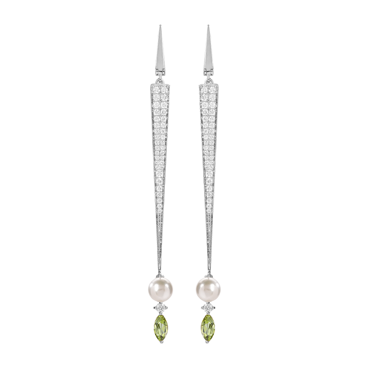 Pearl Thorn Earrings