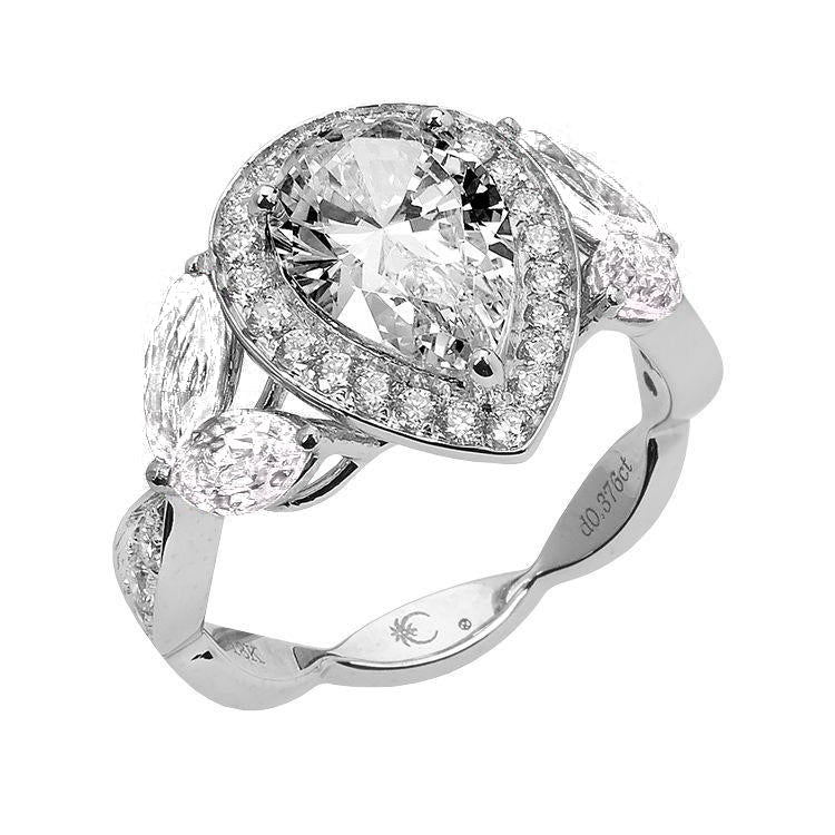 Bridal Pink Lady Ring